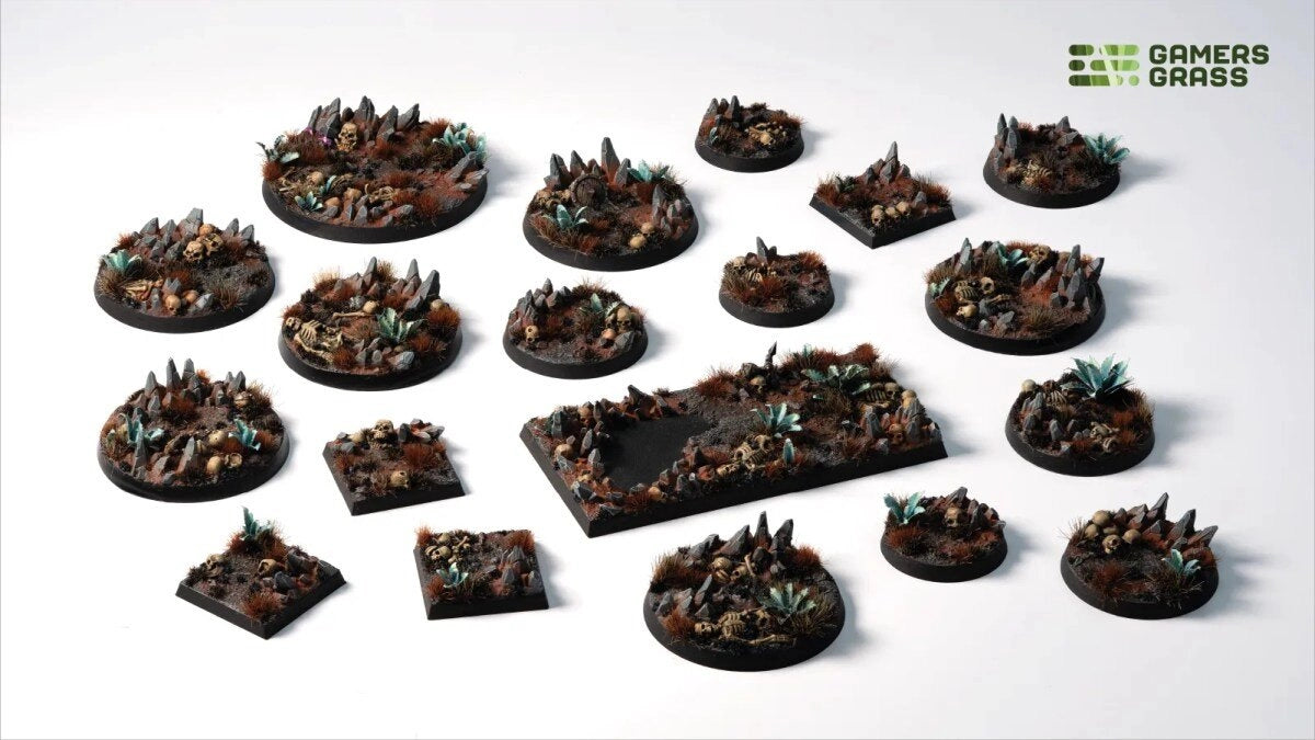 Gamers Grass Chaos Wasteland Basing Box – Set zur Basegestaltung
