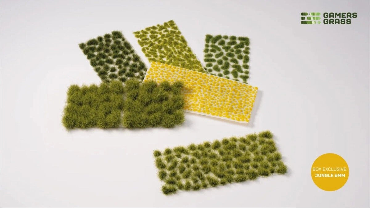 Gamers Grass Jungle Floor Basing Box – Set zur Basegestaltung