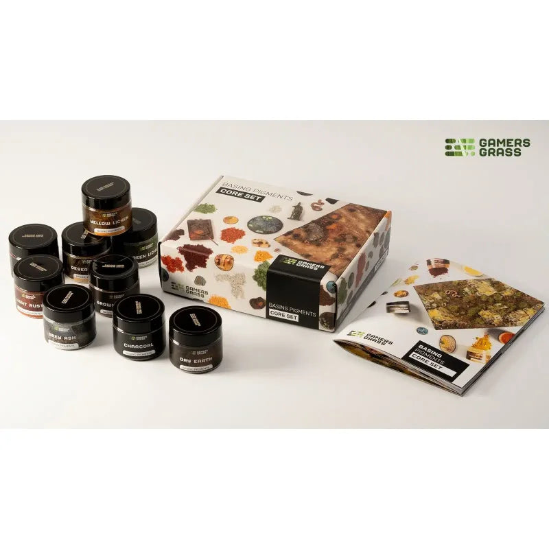GamersGrass Basing Pigments Core Set Neu