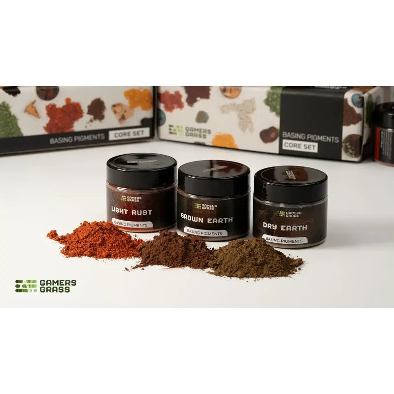 GamersGrass Basing Pigments Core Set Neu