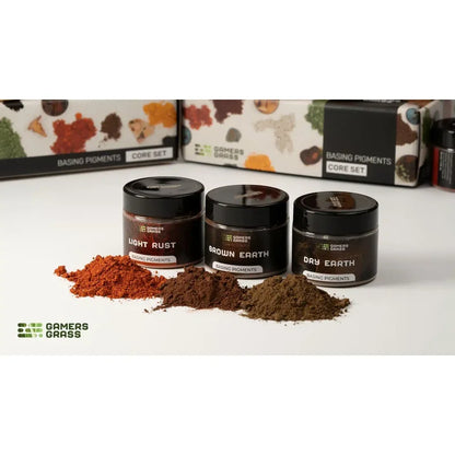 GamersGrass Basing Pigments Core Set Neu