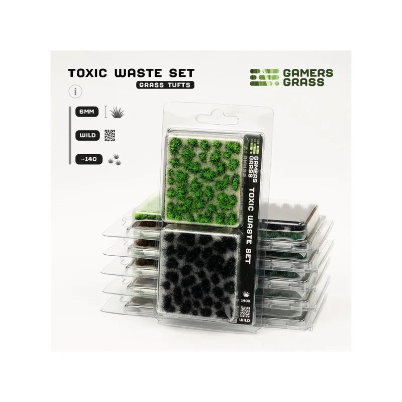 GamersGrass Toxic Waste Set Wild 6mm - Neu Basing Zubehör