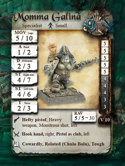 Freebooter Miniatures Momma Galina GOB 016