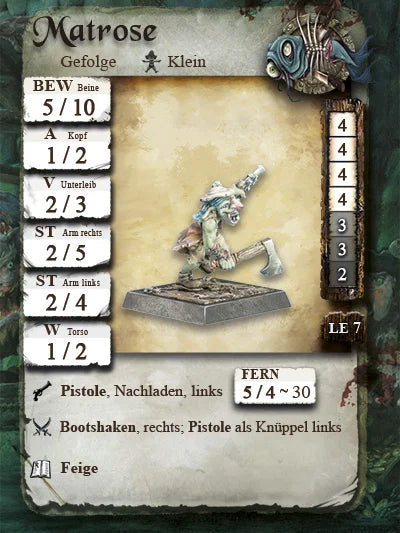 Freebooter Miniatures | Matrose und Hasardeur | Neu Miniaturen