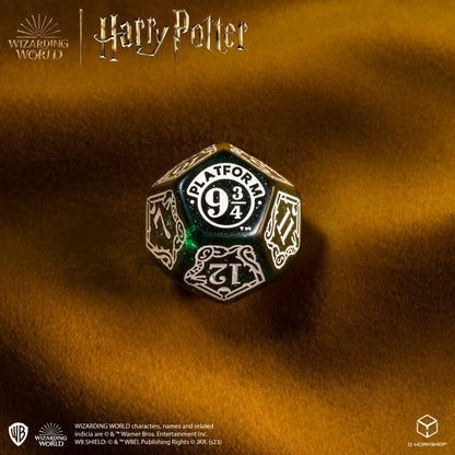 Harry Potter. Slytherin Modern Dice Set - Green