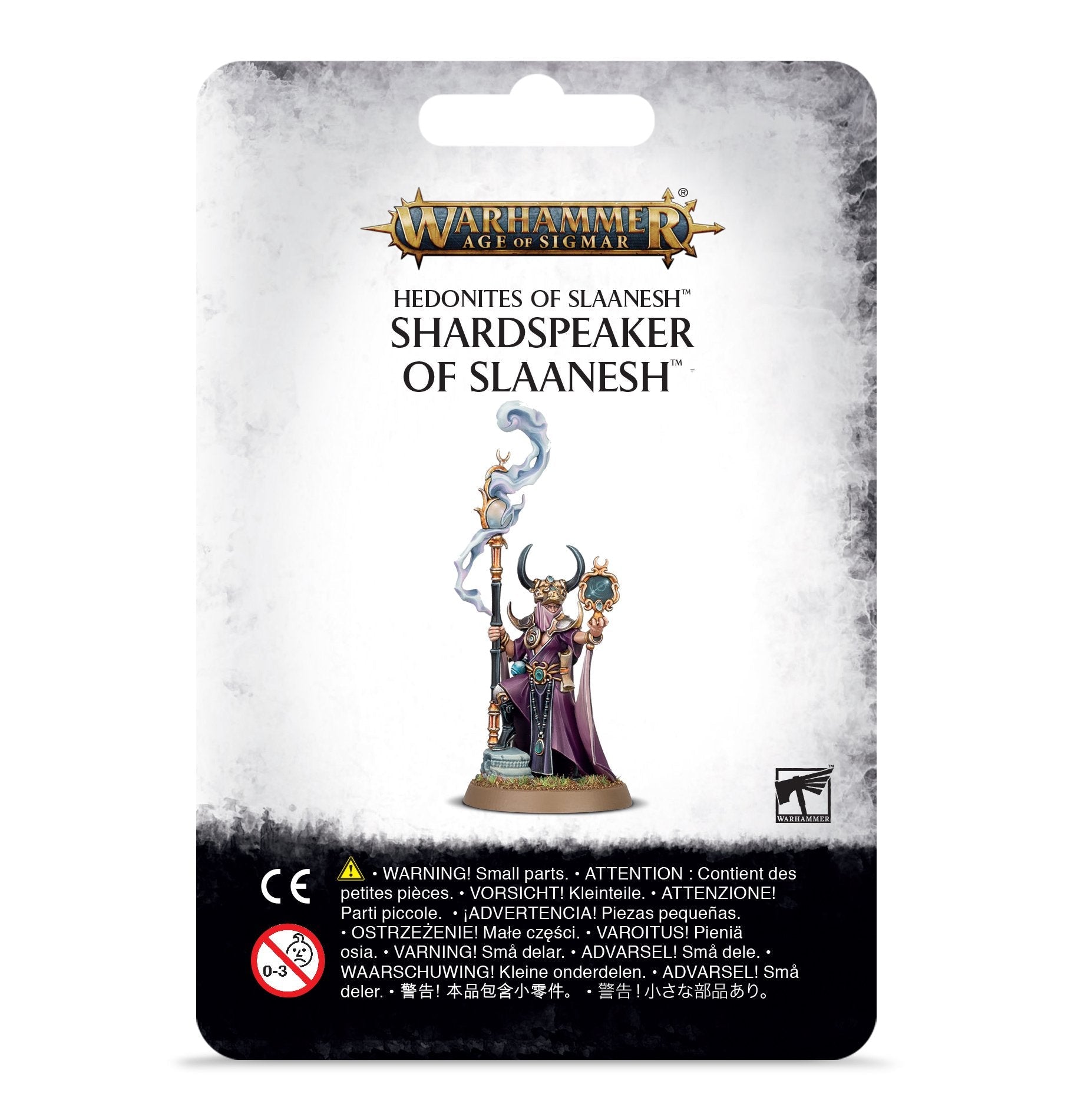 Miniatur der Hedonites Shardspeaker von Slaanesh
