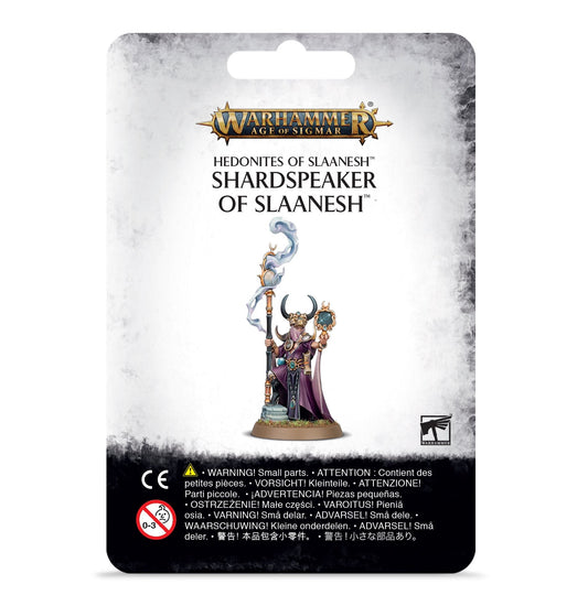 Miniatur der Hedonites Shardspeaker von Slaanesh