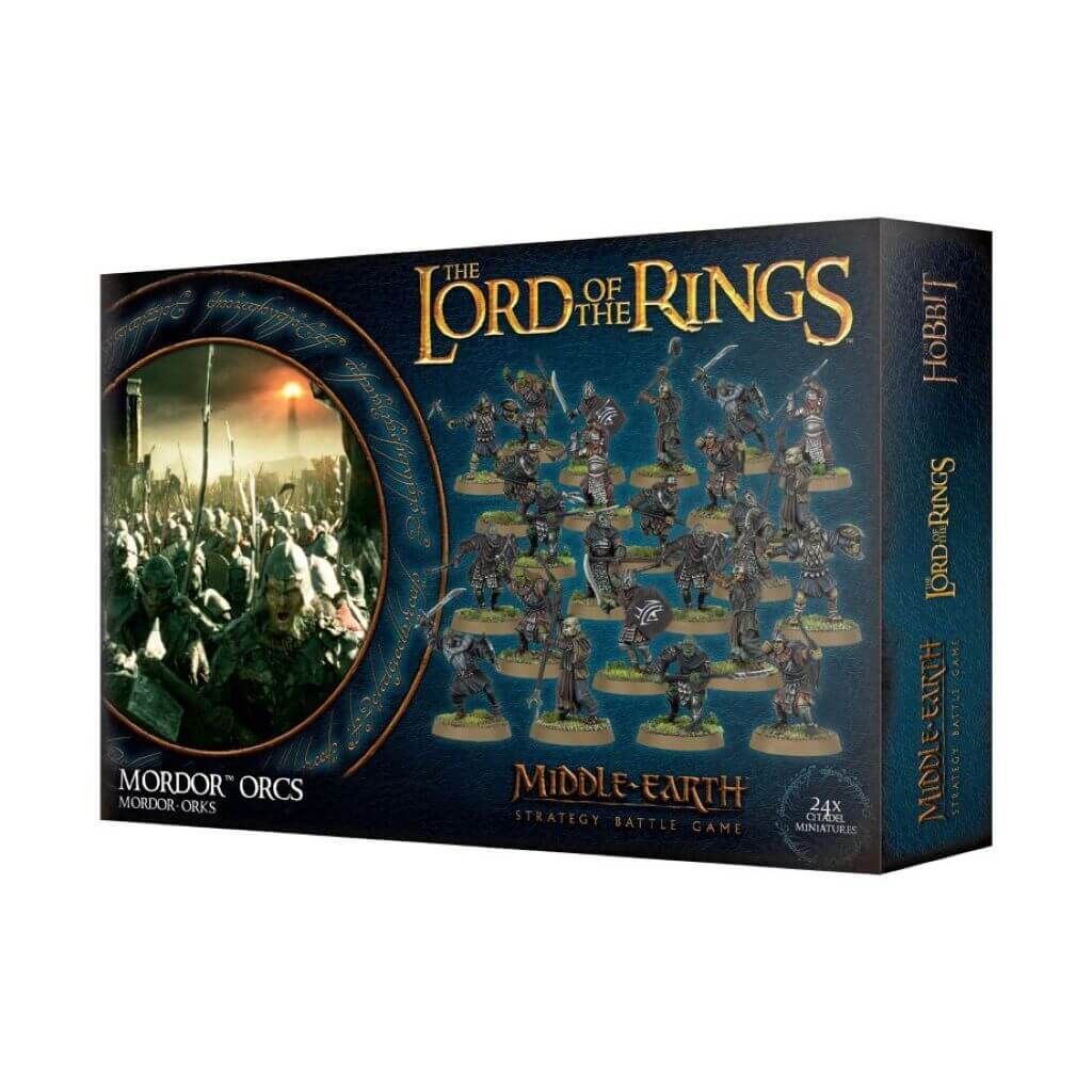 Herr der Ringe Mordor Orcs Miniaturen 30-33 NEU LotR Tabletop MESBG