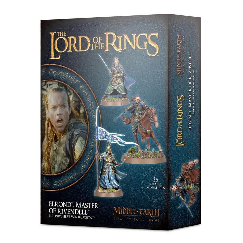 ELROND MASTER OF RIVENDELL Herr der Ringe M-E SBG Neu Elves