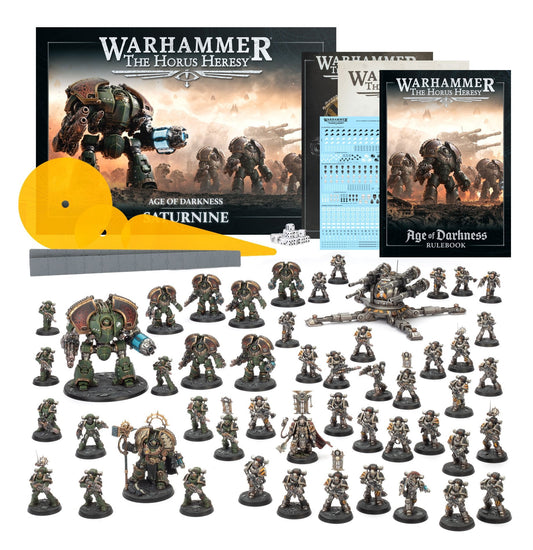 Warhammer Horus Heresy Grundbox Englisch mit Miniaturen und Regelbuch