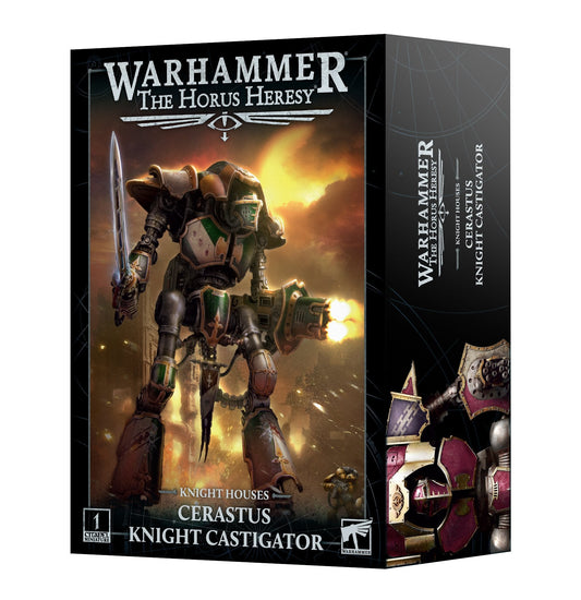 Miniatur des Cerastus Knight Castigator aus Horus Heresy