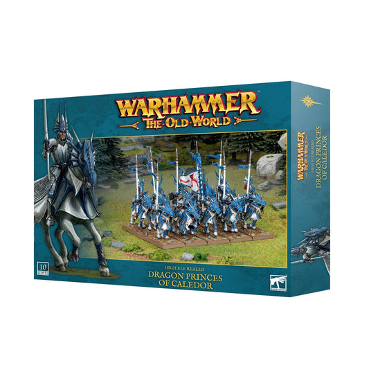 Miniatur der High Elf Dragon Princes of Caledor