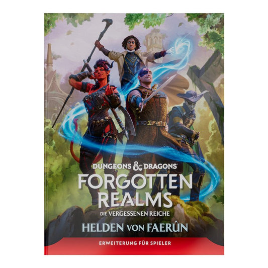 D&D - Die Vergessenen Reiche: Helden von Faerûn Player Guide Hard Cover - DE