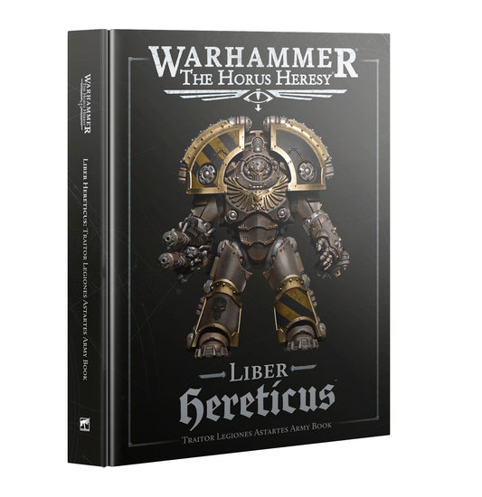 Liber Hereticus Hardcover Buch Deutsch Warhammer The Horus Heresy Verräterlegionen Regeln