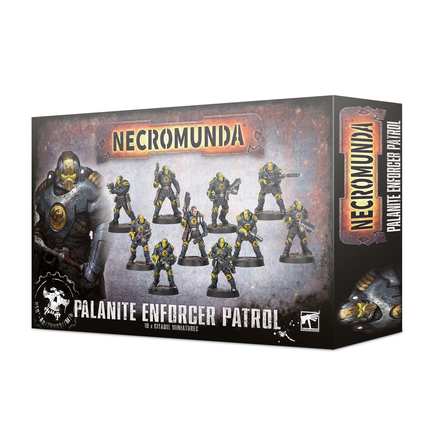 Necromunda Palanite Enforcer Patrol – Miniaturen
