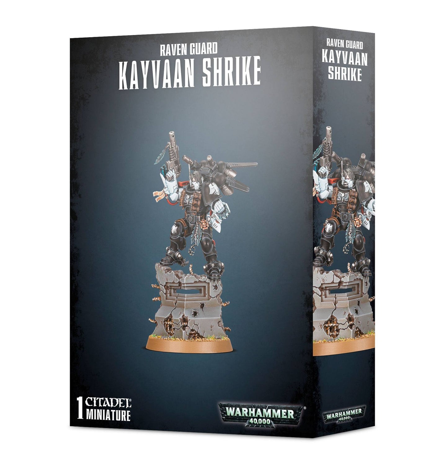 Warhammer 40k Kayvaan Shrike Raven Guard Space Marines HQ Miniatur