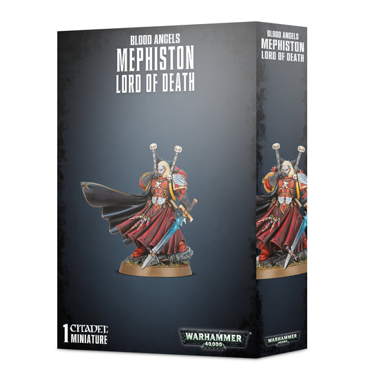 Warhammer 40k Blood Angels Mephiston Lord of Death Space Marine Miniatur