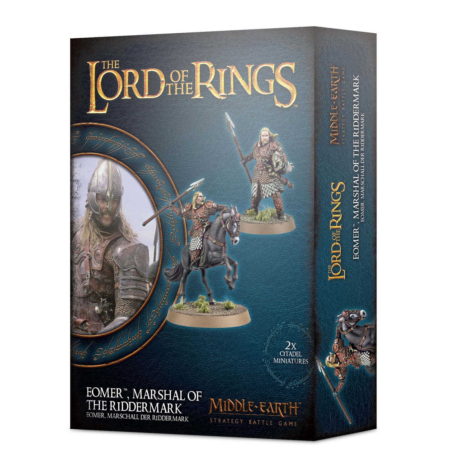 Games Workshop Eomer Marshal of Riddermark Herr der Ringe Miniatur Rohan Figur