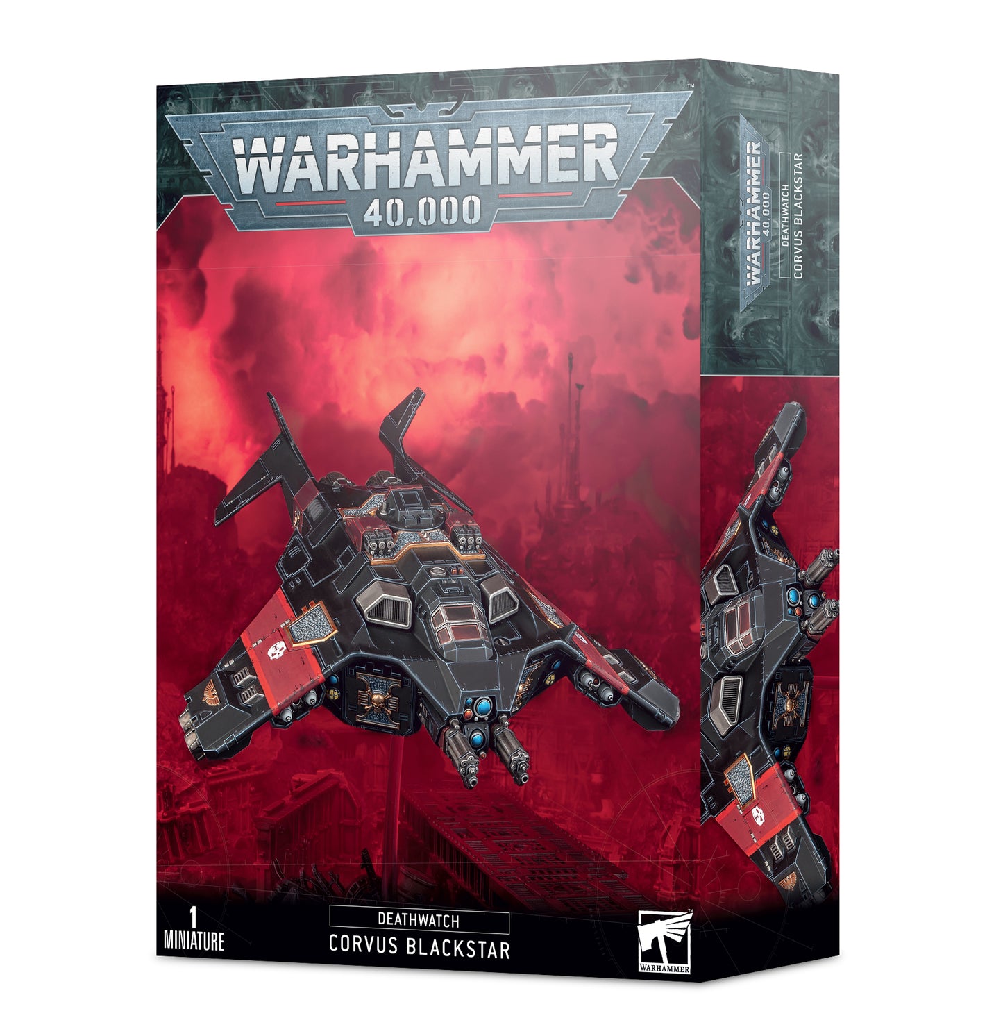 Warhammer 40k Deathwatch Corvus Blackstar Flugzeug 39-12