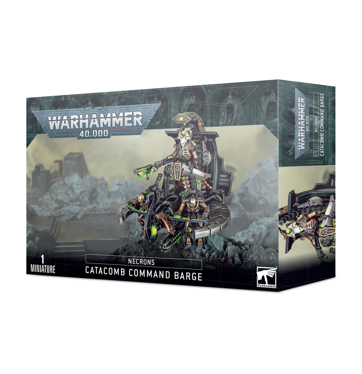 Warhammer 40k Necrons Command Barge Kommandogleiter | Miniaturen Neu