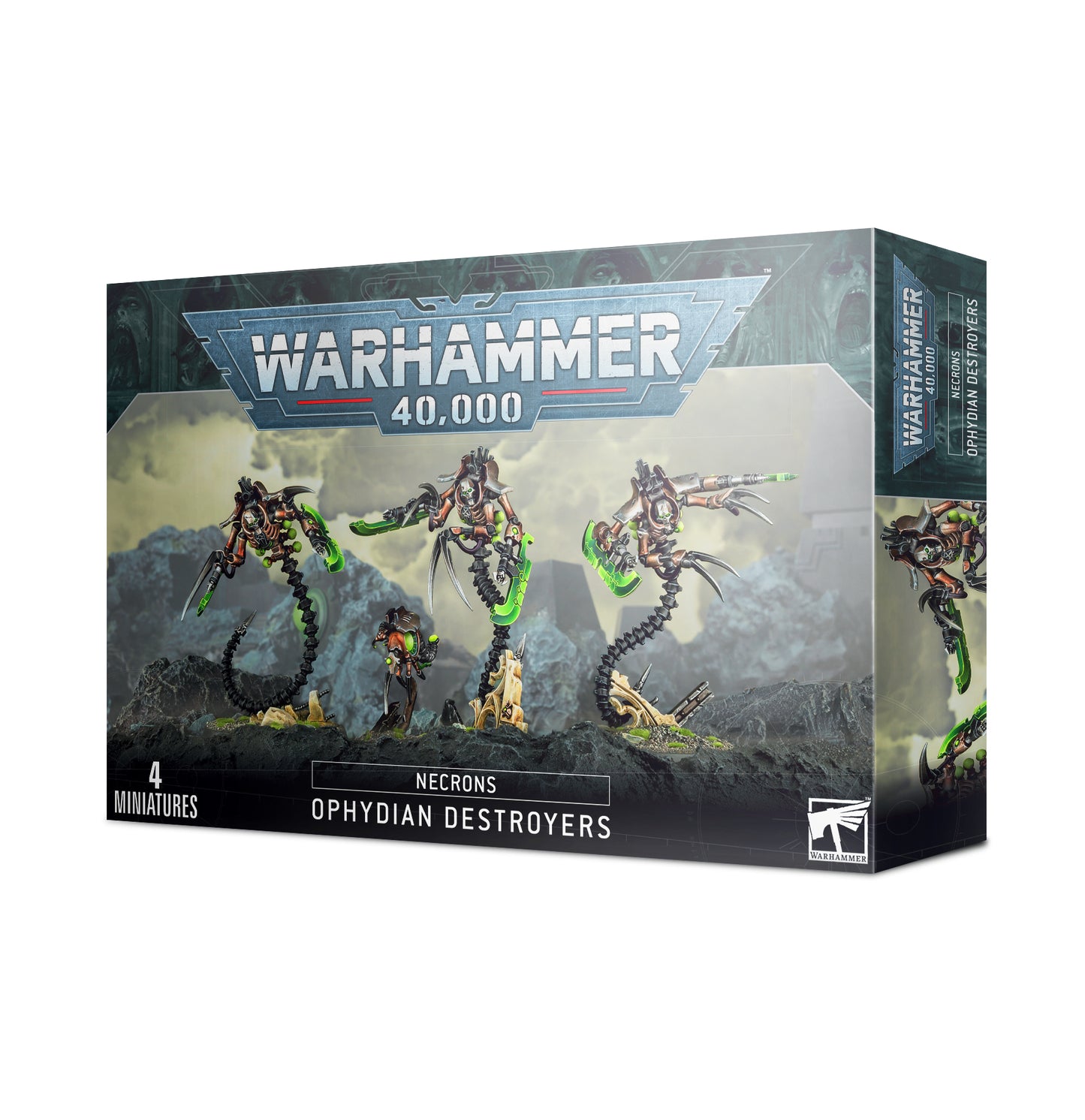 Warhammer 40k Necrons Ophydian Destroyers Ophys-Destruktoren Miniatur Wargame