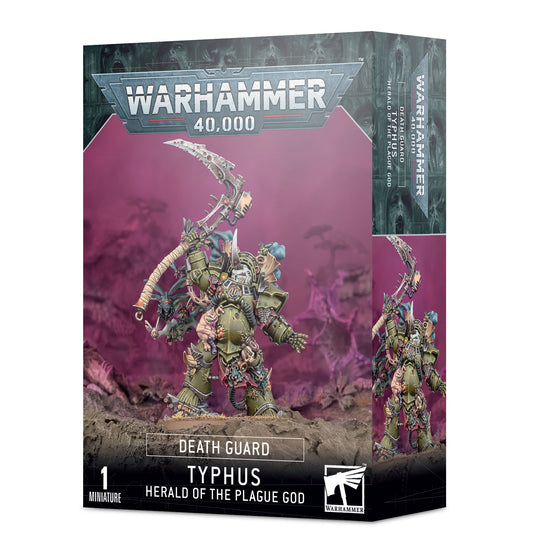Death Guard: Typhus Herald of the Plague God Warhammer 40k ...