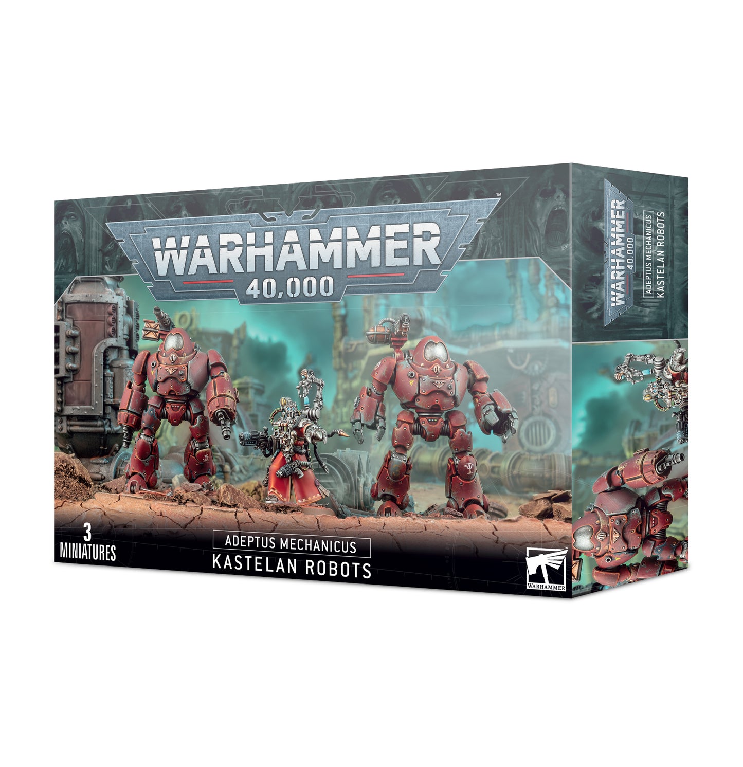 Warhammer 40k Adeptus Mechanicus Kastelan Robots Miniaturen Neu OVP