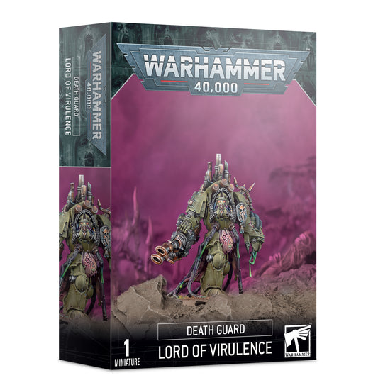 Warhammer 40k Death Guard Lord of Virulence Fürst der Virulenz Miniaturen Neu