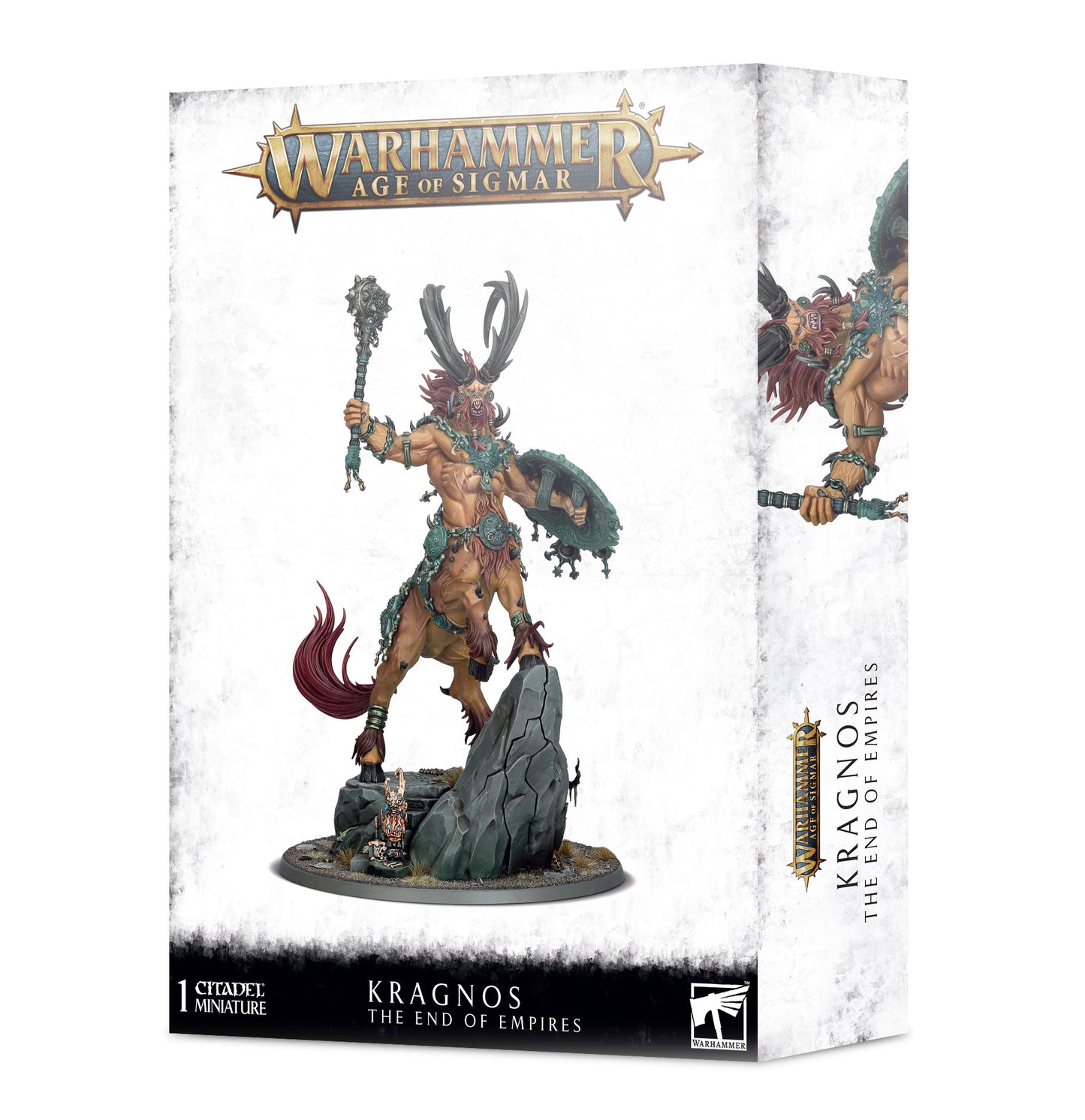 Warhammer Kragnos End of Empires Age of Sigmar Chaos Destruction Mini Neu