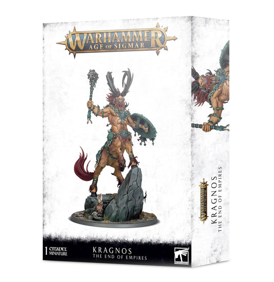 Warhammer Kragnos End of Empires Age of Sigmar Chaos Destruction Mini Neu