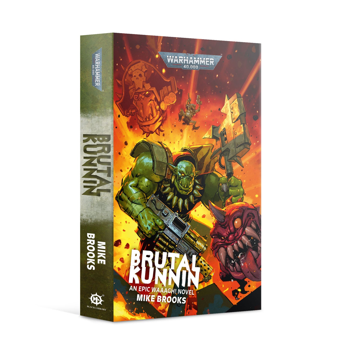 BRUTAL KUNNIN Warhammer 40k Roman Buch Orks Neu Taschenbuch