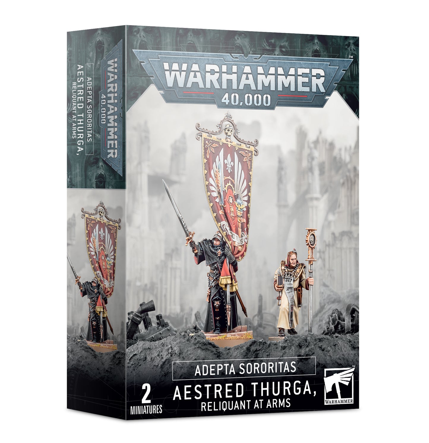 Warhammer 40k AESTRED THURGA RELINQUANT AT ARMS Adepta Sororitas Miniatur NEU