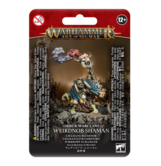 Warhammer Ironjawz Orruk Weirdnob Shaman Age of Sigmar Wirrkopp-Schamane Miniaturen