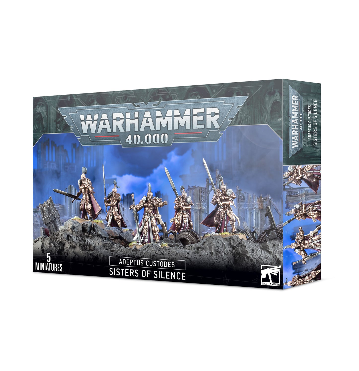 Warhammer 40k Adeptus Custodes Sisters of Silence Schwestern der Stille Astra Telepathica Miniaturen