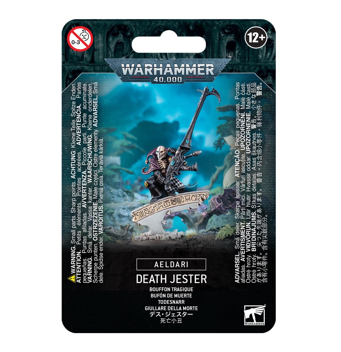 Warhammer 40k Aeldari Harlequins Death Jester Todesnarr Figur