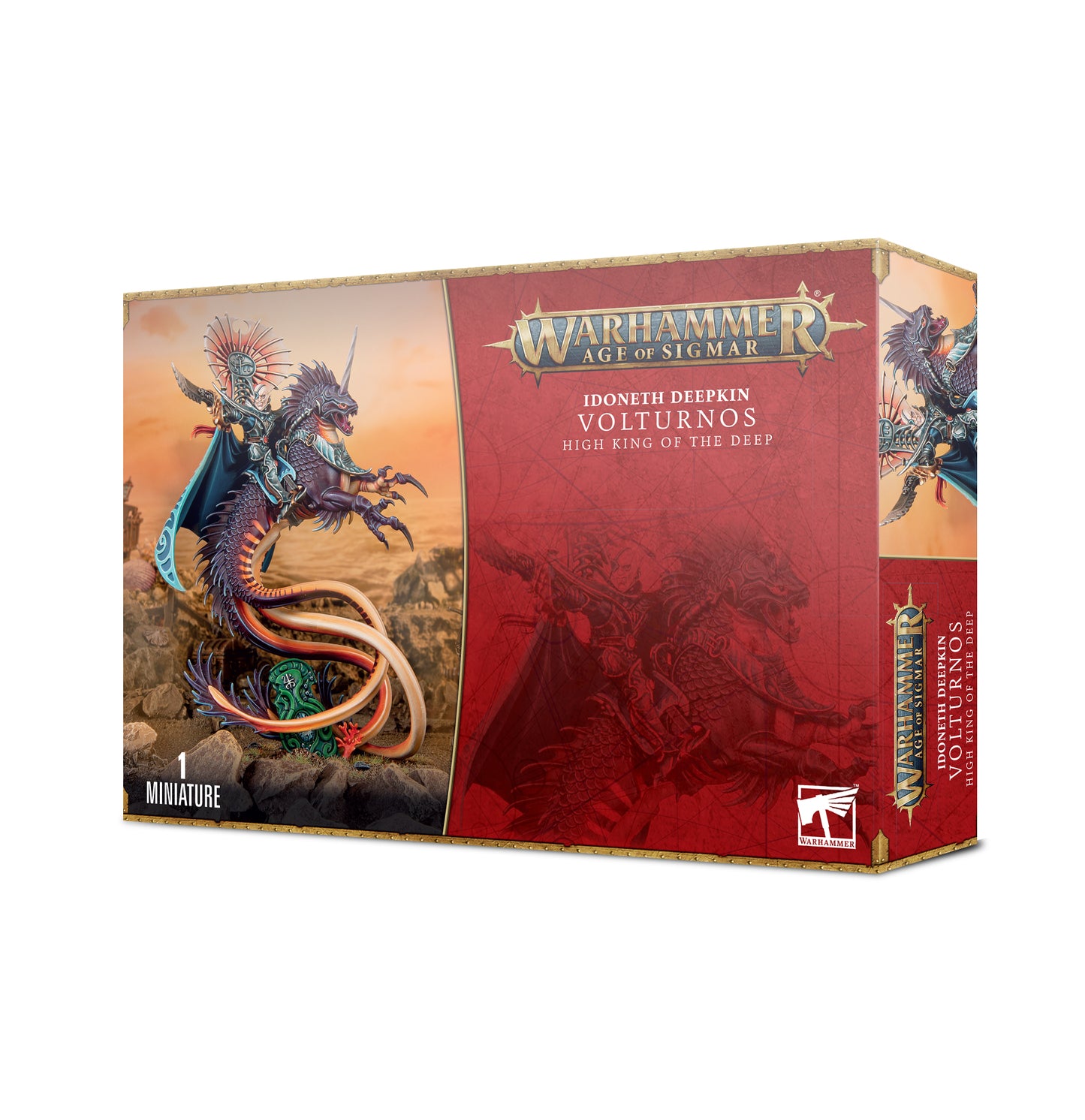Age of Sigmar Idoneth Deepkin Volturnos High King of the Deep – Character Model