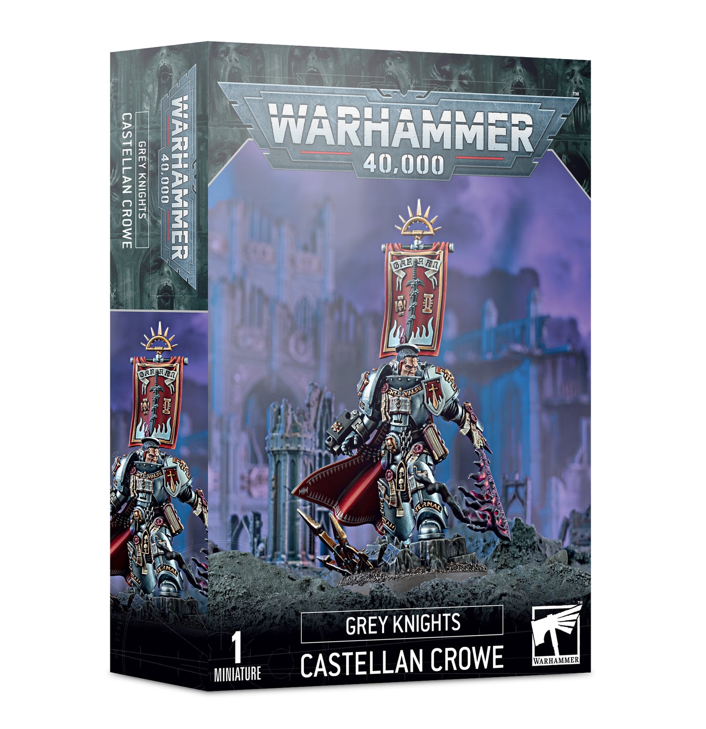 Grey Knights Castellan Crowe Warhammer 40k Miniatur Neu