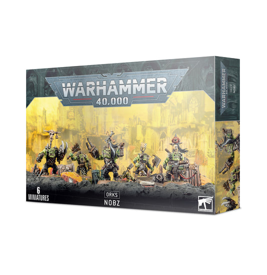 Warhammer 40k Orks Nobz Neu OVP Miniaturen Modell