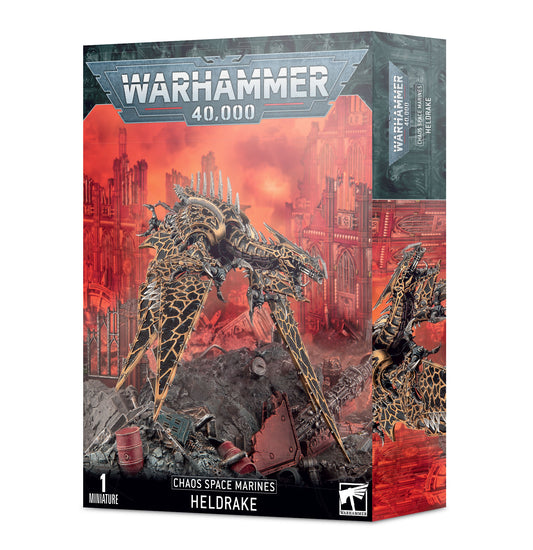 Warhammer 40k Heldrake Höllendrache Chaos Space Marines CSM Miniatur