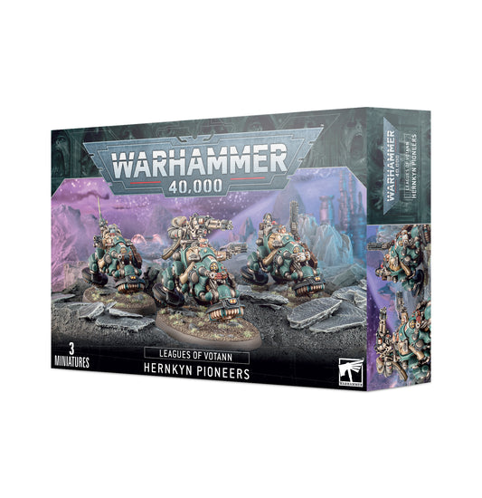 Warhammer 40k Leagues of Votann Hernkyn-Pioniere Miniaturen