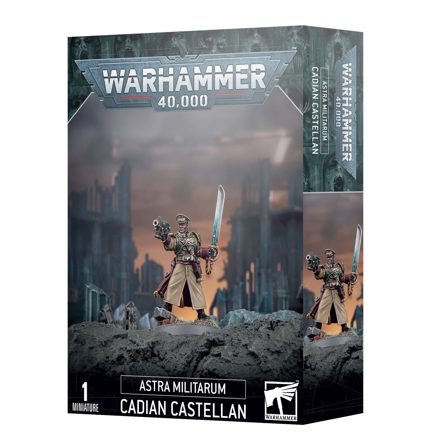 Warhammer 40k Cadianischer Kastellan Astra Militarum Miniatur Tabletop