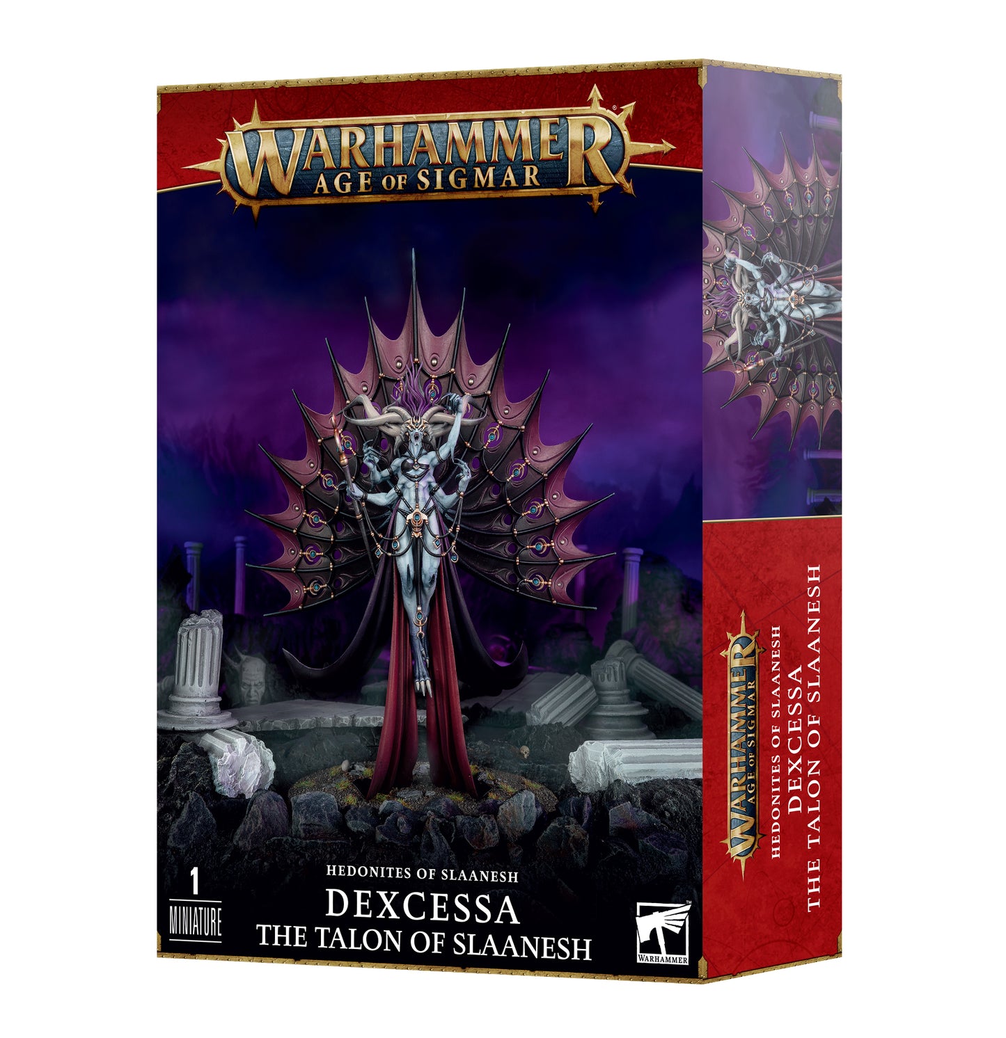 Age of Sigmar Dexcessa Talon of Slaanesh – Synessa Hedonites Character Model