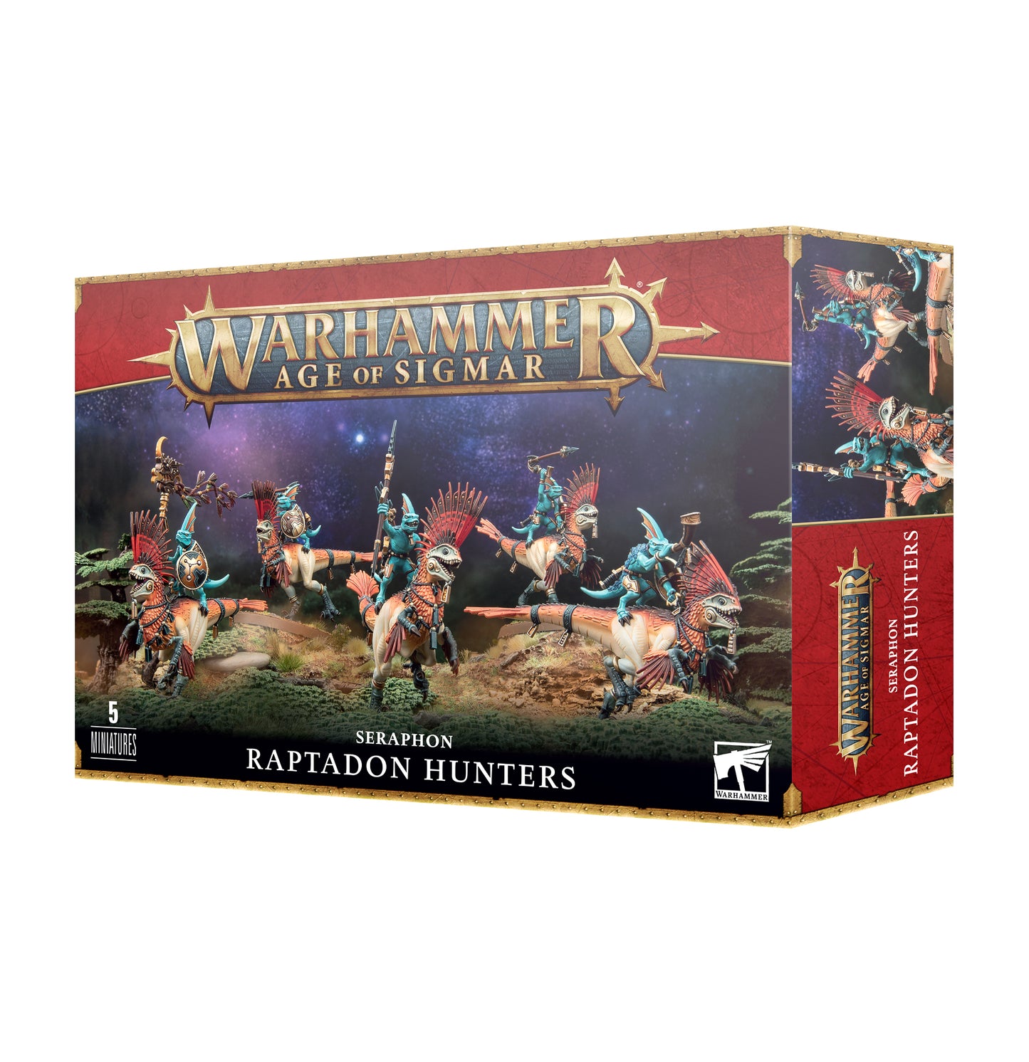 Seraphon Raptadon Hunters Miniaturen Age of Sigmar Neu