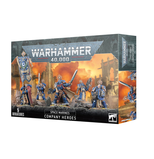 Warhammer 40k Company Heroes Space Marines Helden der Kompanie Miniaturen NEU...