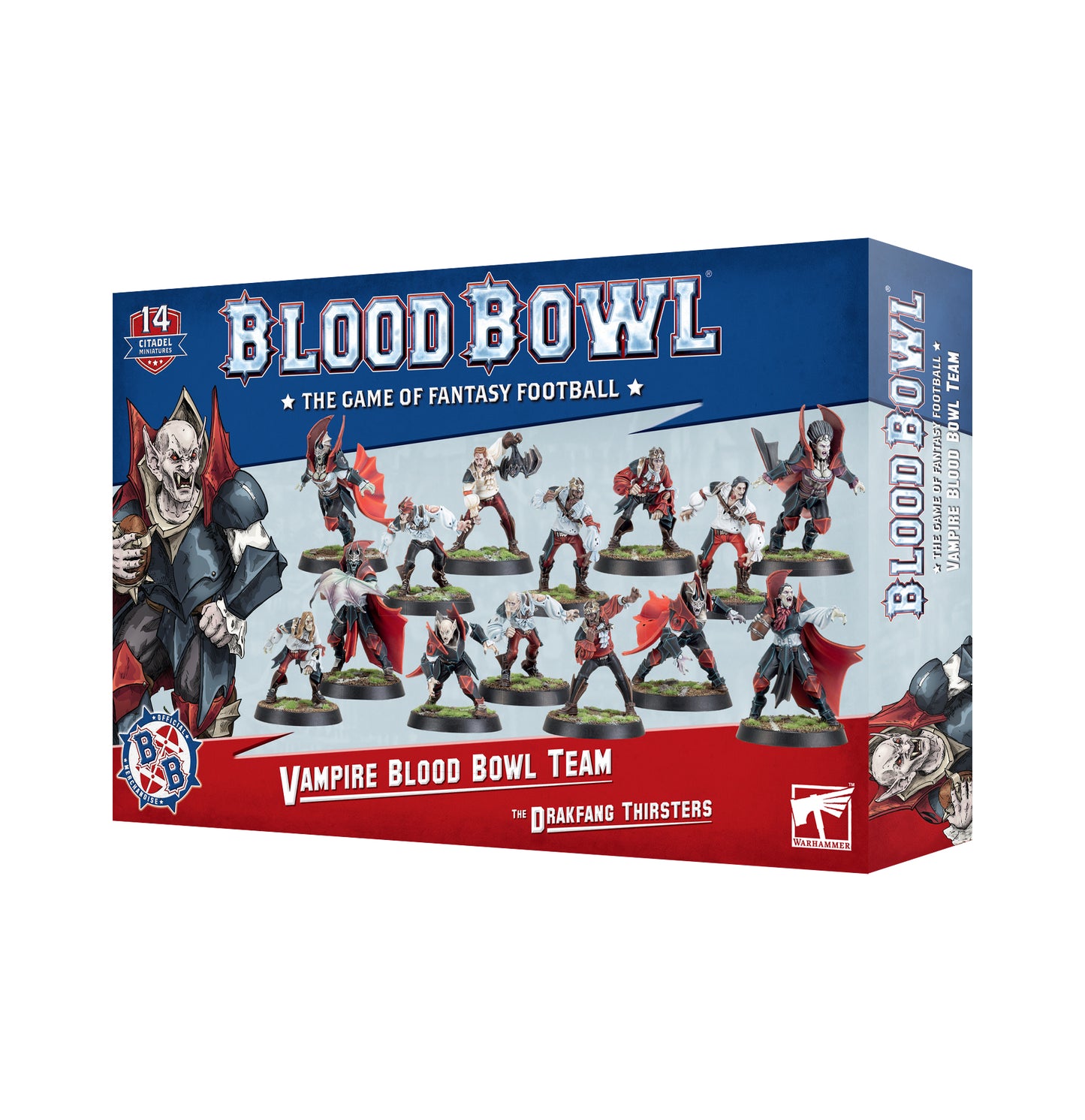 Blood Bowl Vampire Team Miniatures Games Workshop GW Fantasy Football