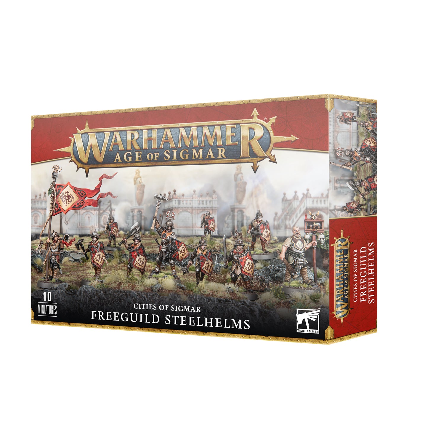 Age of Sigmar Cities of Sigmar Freeguild Steelhelms – Core Infantry Unit Kit