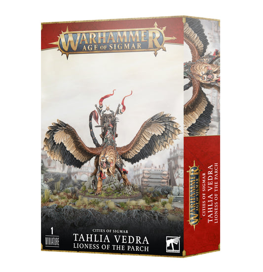Cities of Sigmar: Tahlia Vedra Lioness of the Parch Löwin der Dörre Miniaturen Neu
