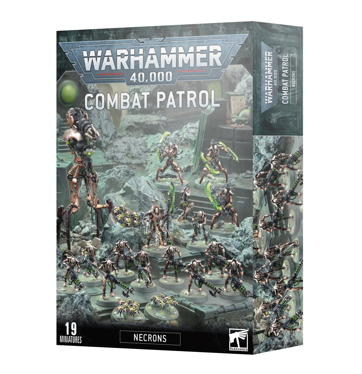 Warhammer 40k Combat Patrol Necrons Miniaturen Wargame Starter Box