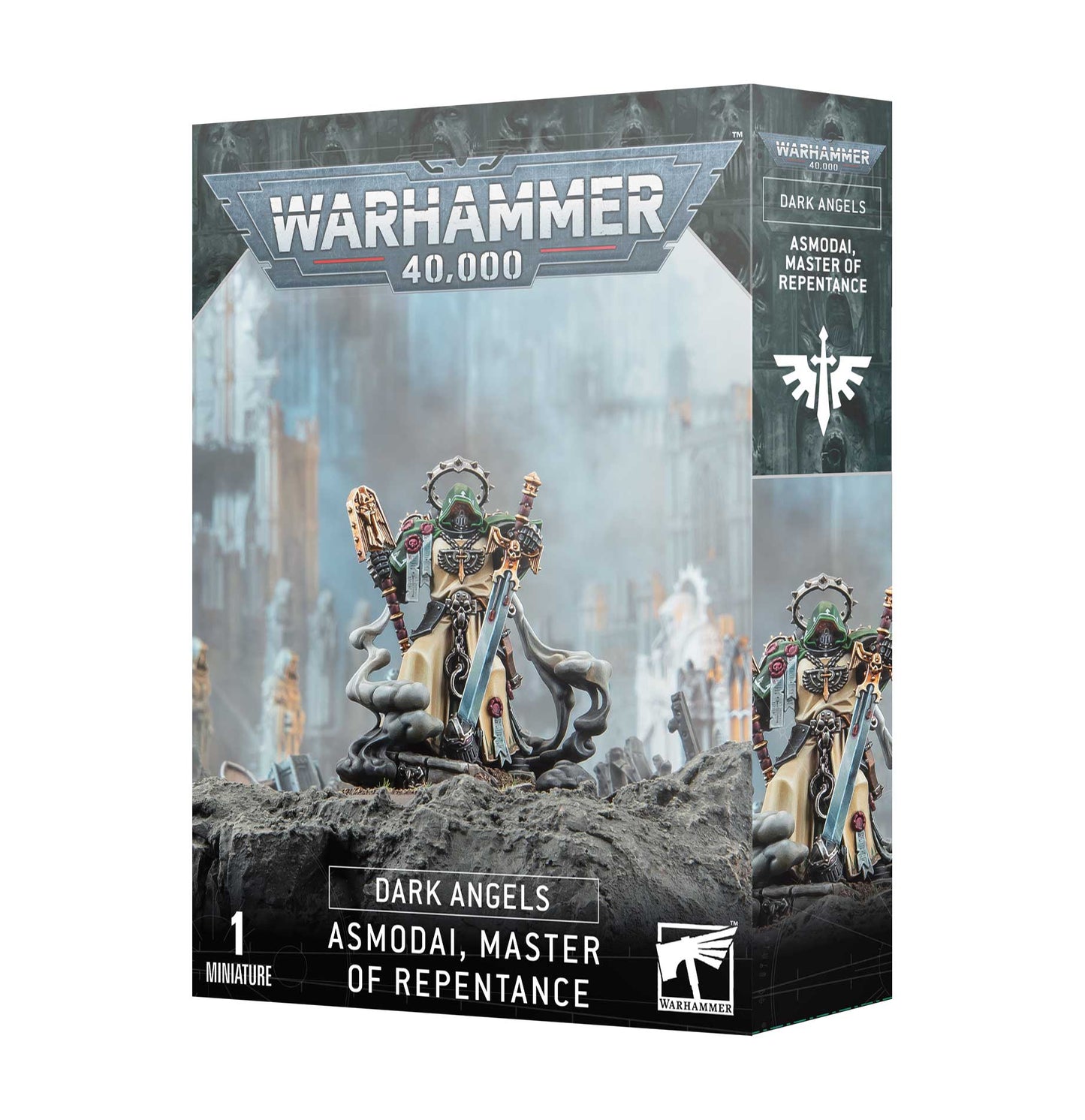 Dark Angels Asmodai Master of Repentence Meister der Reue Warhammer 40k Miniatur Neu