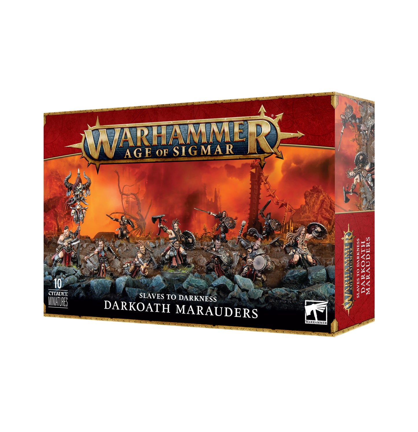 AoS Slaves to Darkness: Darkoath Marauders Finsterschwur-Barbaren Chaos